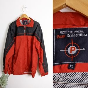 Pear Connection Black and Red Jacket/Coat Sizes XL